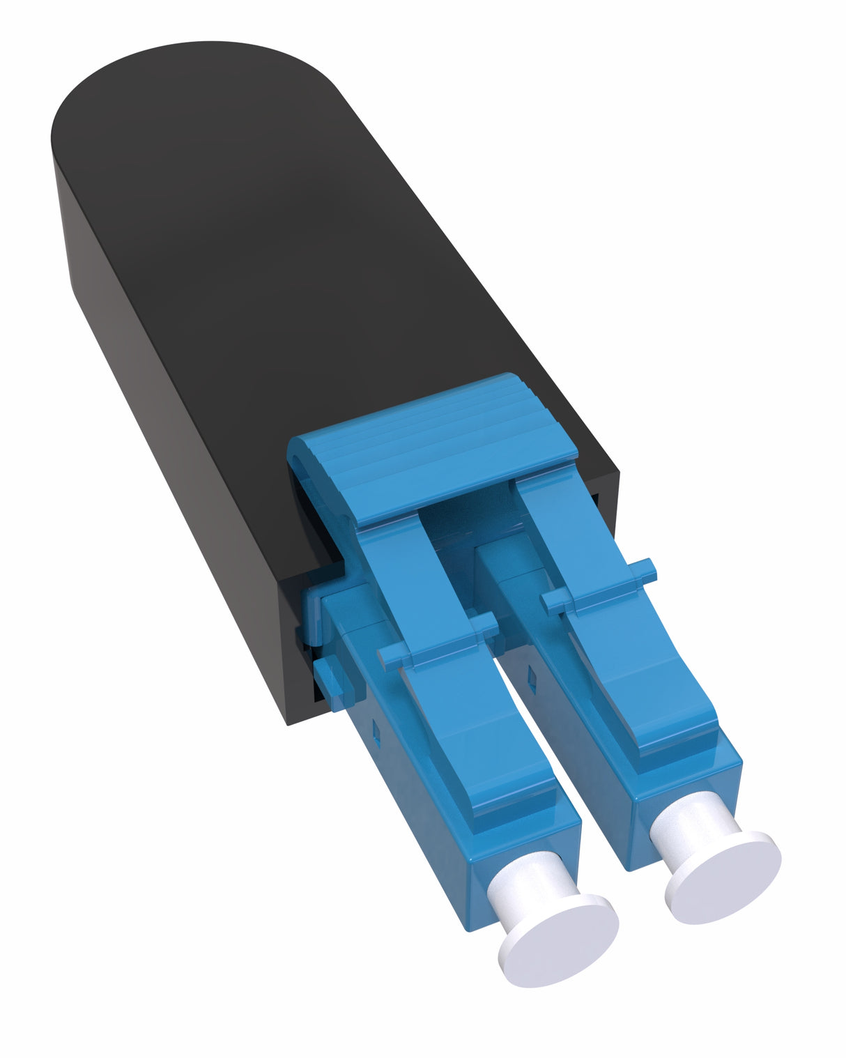 VANDESAIL LC Fiber Loopback Adapter, Duplex LC Connector Loopback Adapter/Test Plug, 9/125μm(OS2) Single-Mode LC-UPC Fiber Optical Cable Adapter Standard for Network Troubleshooting