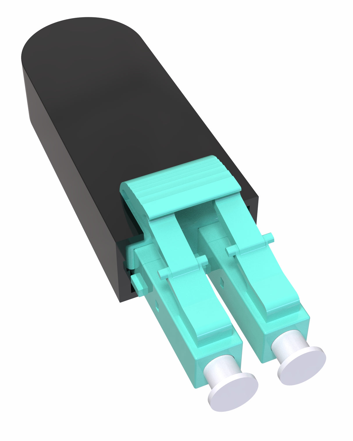 VANDESAIL LC Fiber Loopback, Fiber Optic Loopback Adapter Tester, Multimode Duplex OM3&OM4 50/125μm Fiber Optic Cable Test Plug for Testing Applications