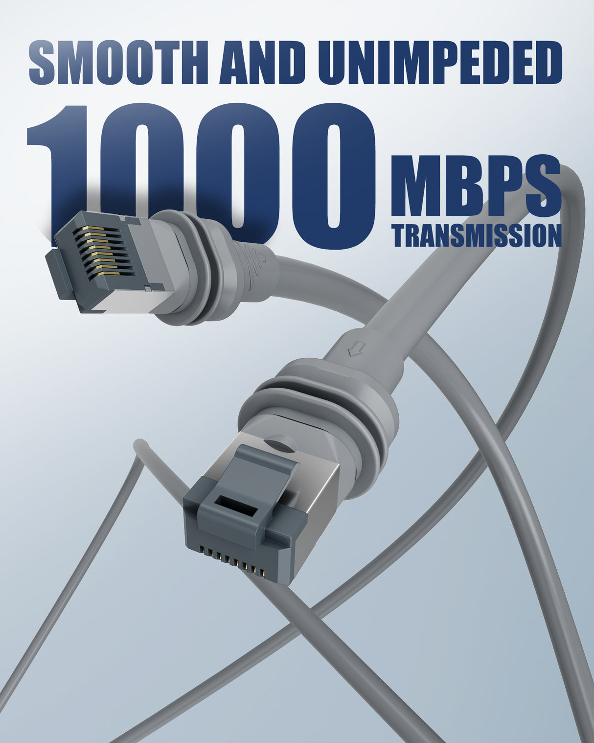 Fit for Starlink Gen 3 Cable, Compatible with Starlink Mini Replacement Cable, Including 75FT/100FT/125FT/150FT/200FT/ High Speed Waterproof Grey for Starlink Gen3