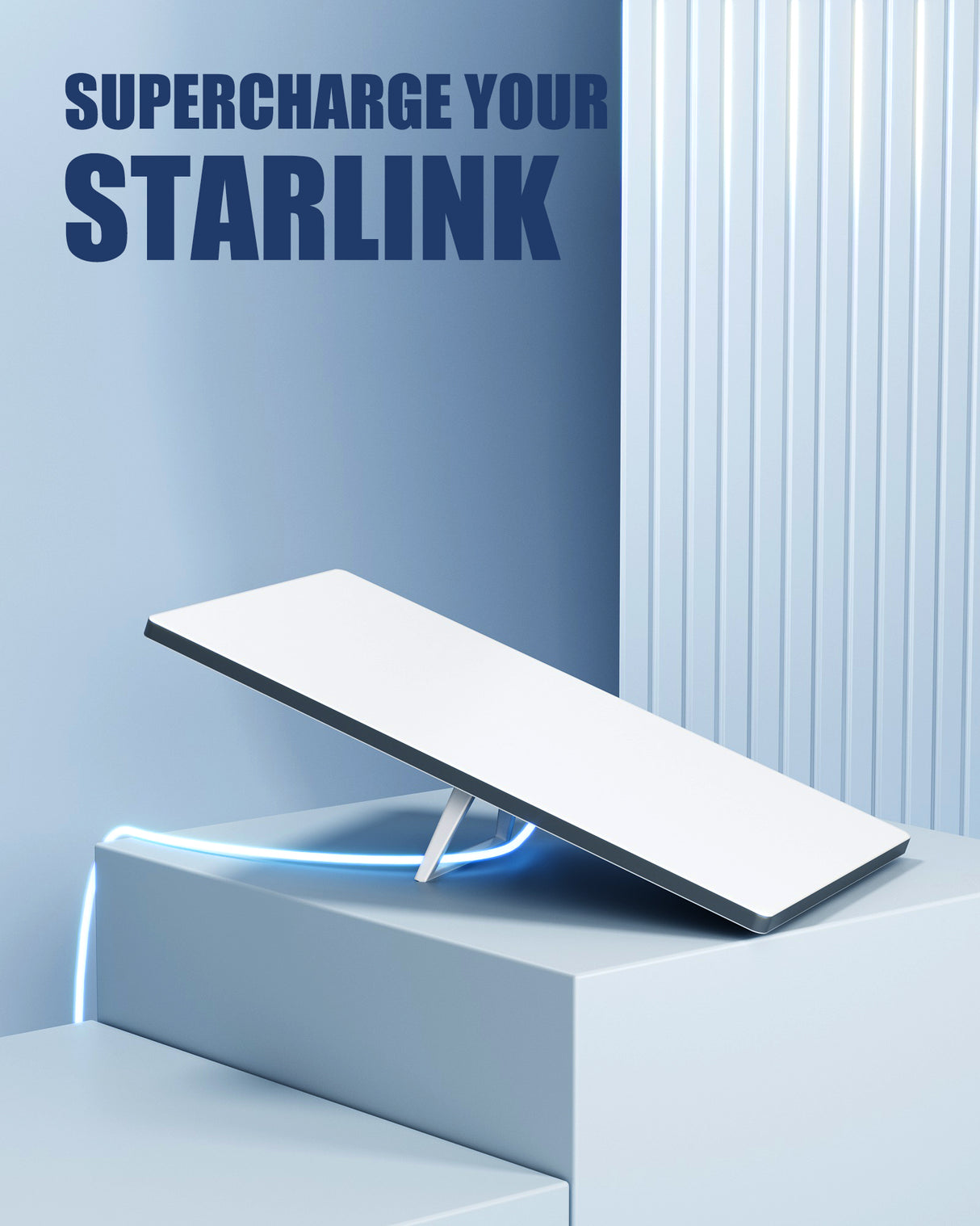 Fit for Starlink Gen 3 Cable, Compatible with Starlink Mini Replacement Cable, Including 75FT/100FT/125FT/150FT/200FT/ High Speed Waterproof Grey for Starlink Gen3