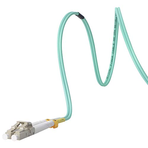 LC to LC Fiber Patch Cable 7 Meter, 1Pack VANDESAIL OM4 Gigabit Fiber Optic Cables Multimode Duplex 50/125 OFNR - vandesail