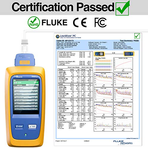 Ethernet Cable, Vandesail CAT7 LAN Network Cable RJ45 High Speed Patch Cord (10ft, White, Half Gold Plug-1pack) - vandesail