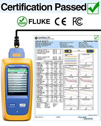 Cat 7 Ethernet Cable 40 Ft, VANDESAIL CAT7 LAN Network Cable 1 Pack - vandesail