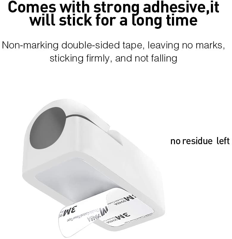 Cable Clips, VANDESAIL Adhesive Cord Holder, Silicone Cable Management & Organizer  (20 Pieces, White) - vandesail