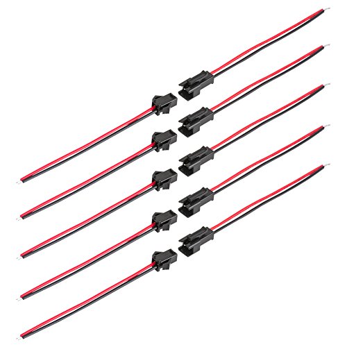 VANDESAIL JST SM Connector (40 Pack, JST SM 2 Pin Connector)