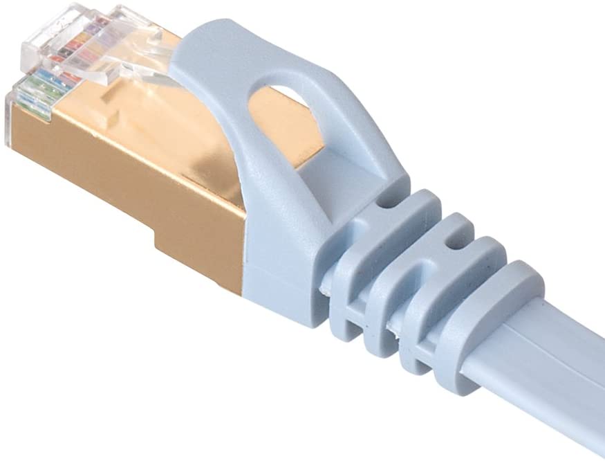 VANDESAIL 8ft USB to RJ45 FTDI Chip RS232 Console Cable for Routers/AP Router/Switch/Windows 7, 8 (2.4m/8ft, Blue) - vandesail