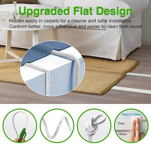 Cat 8 Ethernet Cable Vandesail 40Gbps High Speed Internet Network Heavy Duty RJ45 Gigabit Patch Cord for PS4, PS5, Router, Modem, Hub, Xbox, Printer, PoE - vandesail