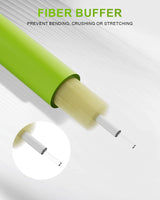 VANDESAIL OM5 LC to LC Fiber Patch Cable, 40/100Gb Multimode Fiber Optical Patch Cord (MMF) 50/125um LSZH Duplex